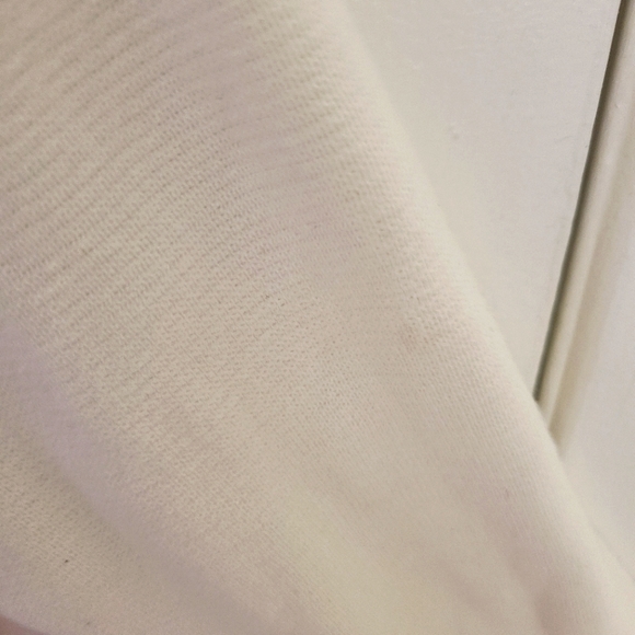 White Asymmetrical Ruffle Sweater - Picture 8 of 9